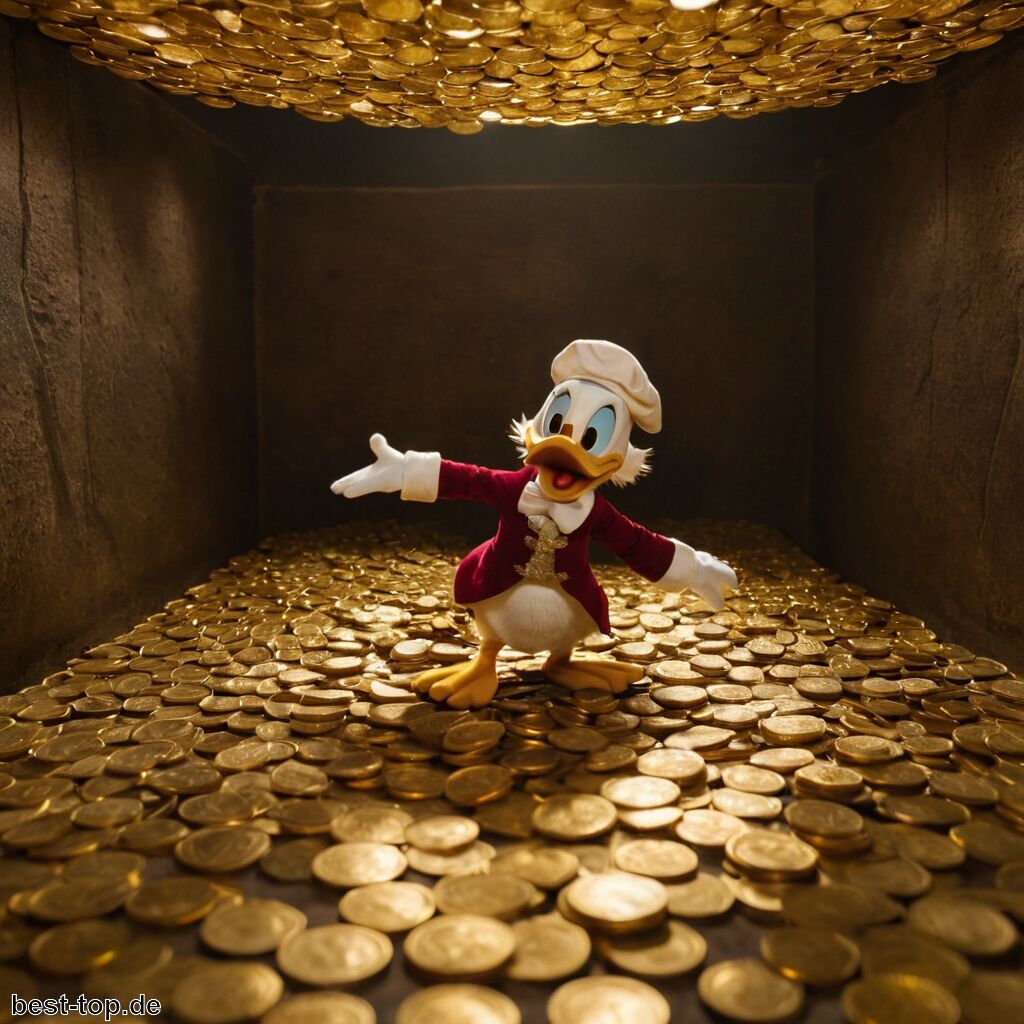 Dagobert Duck Vermögen » Dose der Millionäre
